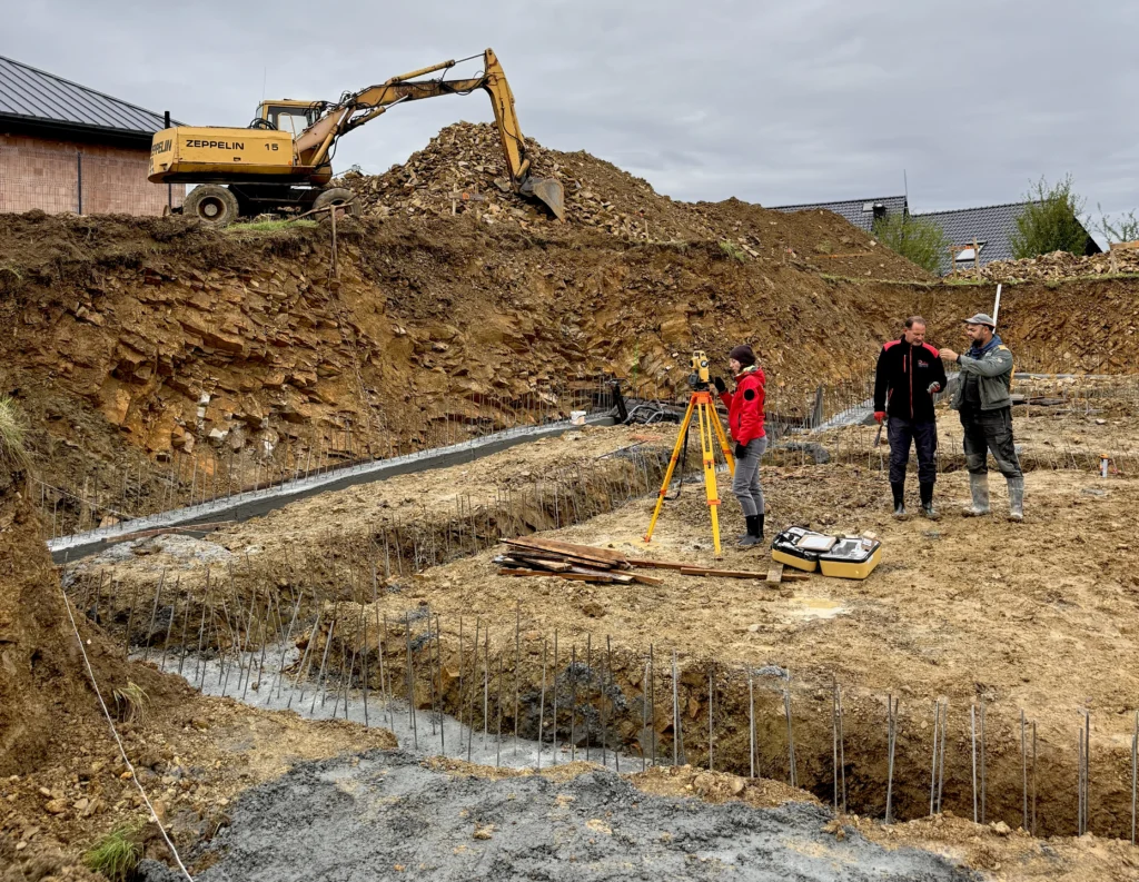 geodeta tyczenie budynku w nowym sączu